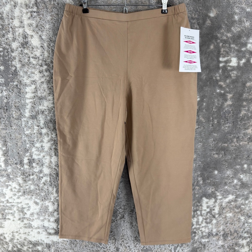 Women with Control Size XL Slimming Shaping Contouring Capris Tan Women